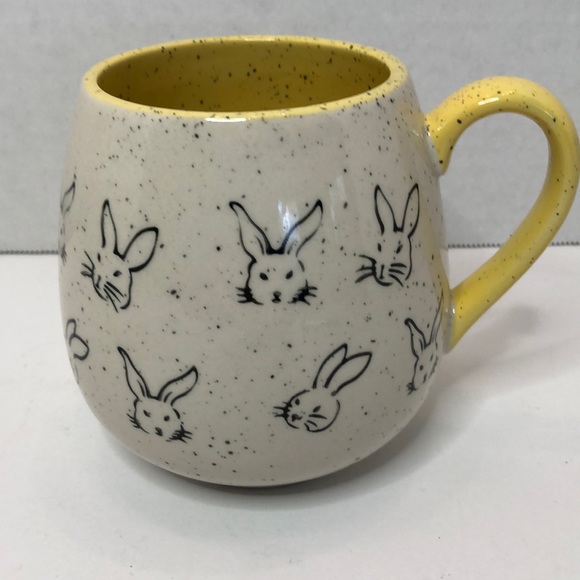 Meritage Spring Easter Rabbit Stoneware Mug - Picture 1 of 5